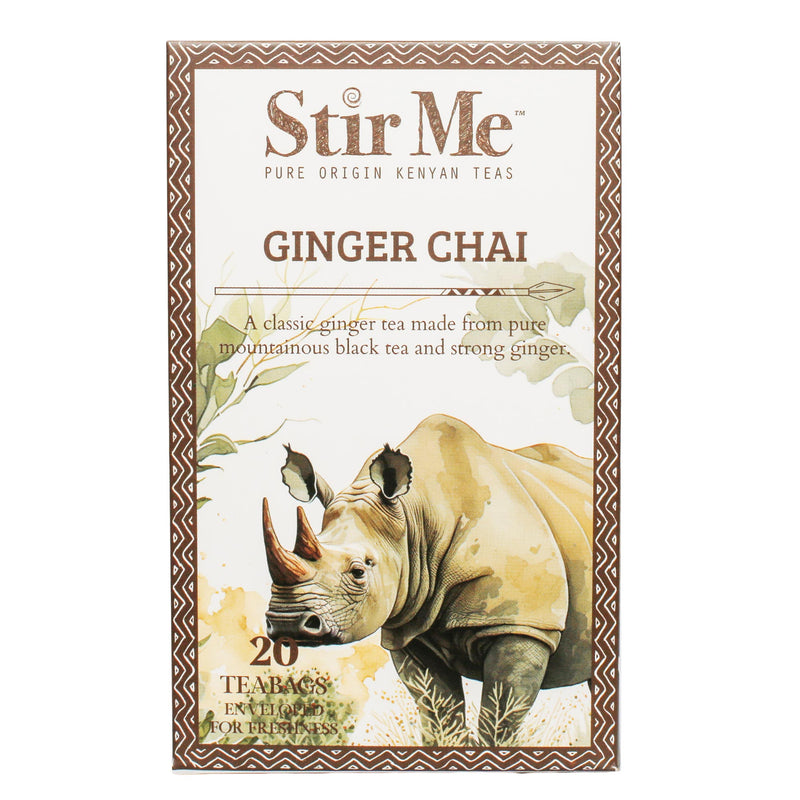 Stir Me Ginger Chai Teabags (20 teabags)