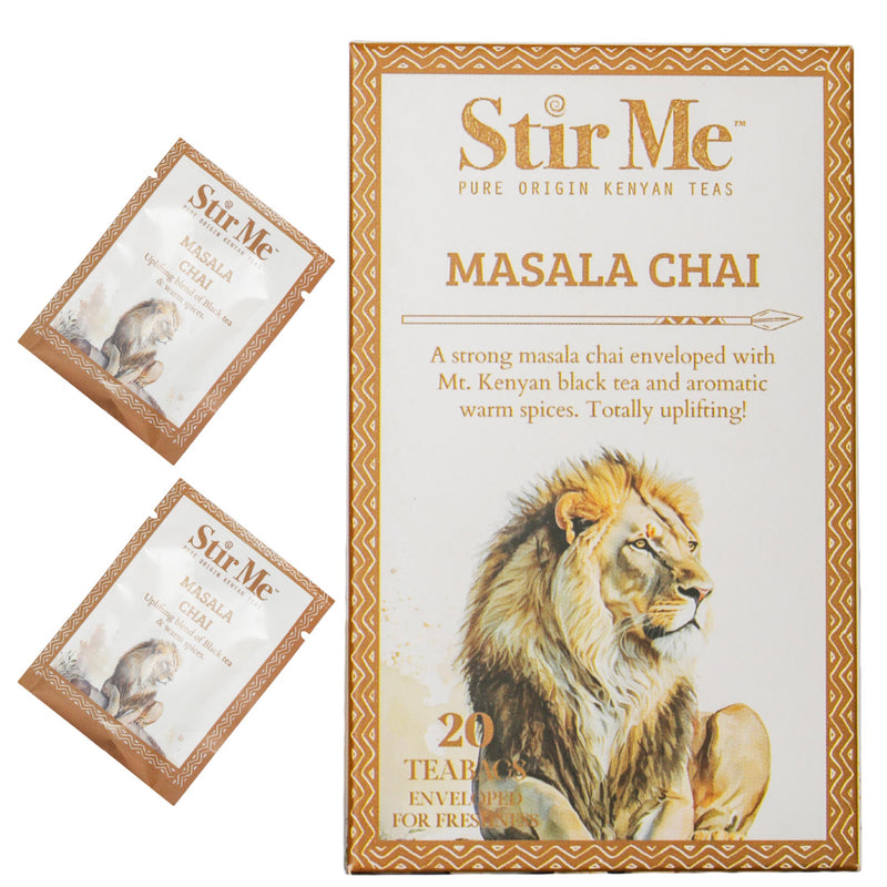 Stir Me Masala Chai Teabags (20 teabags)