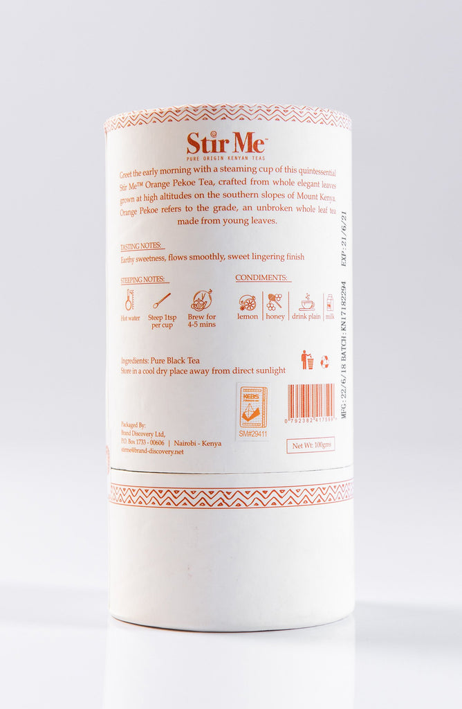 Stir Me Flowery Orange Pekoe Tea - 100g – STIR ME TEA - KENYA