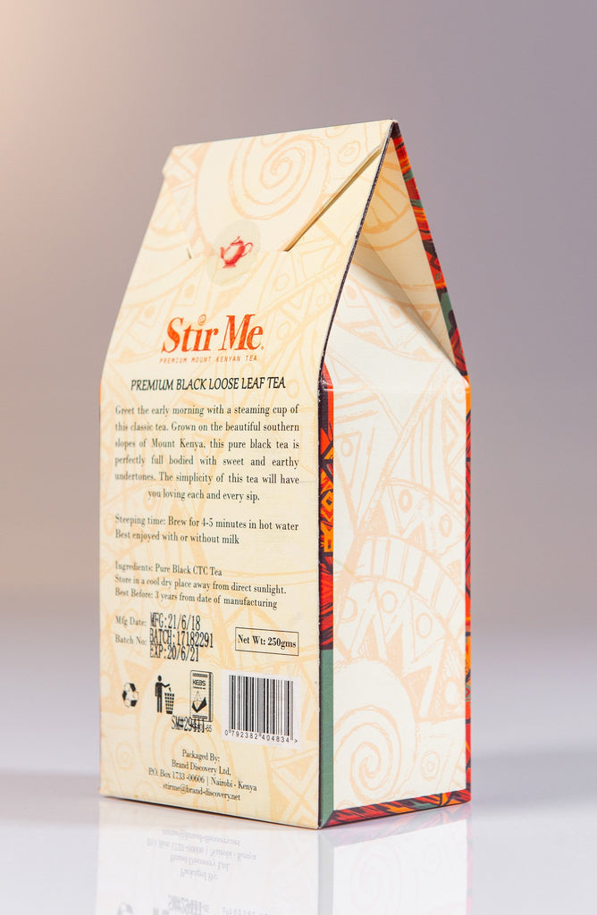 Stir Me Premium Black Tea - 250g – STIR ME TEA - KENYA
